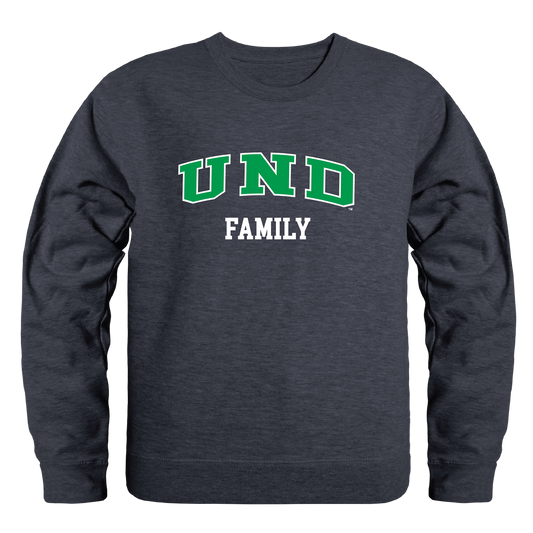 University of North Dakota Fighting Hawks Family Crewneck Pullover Sweatshirt Sweater