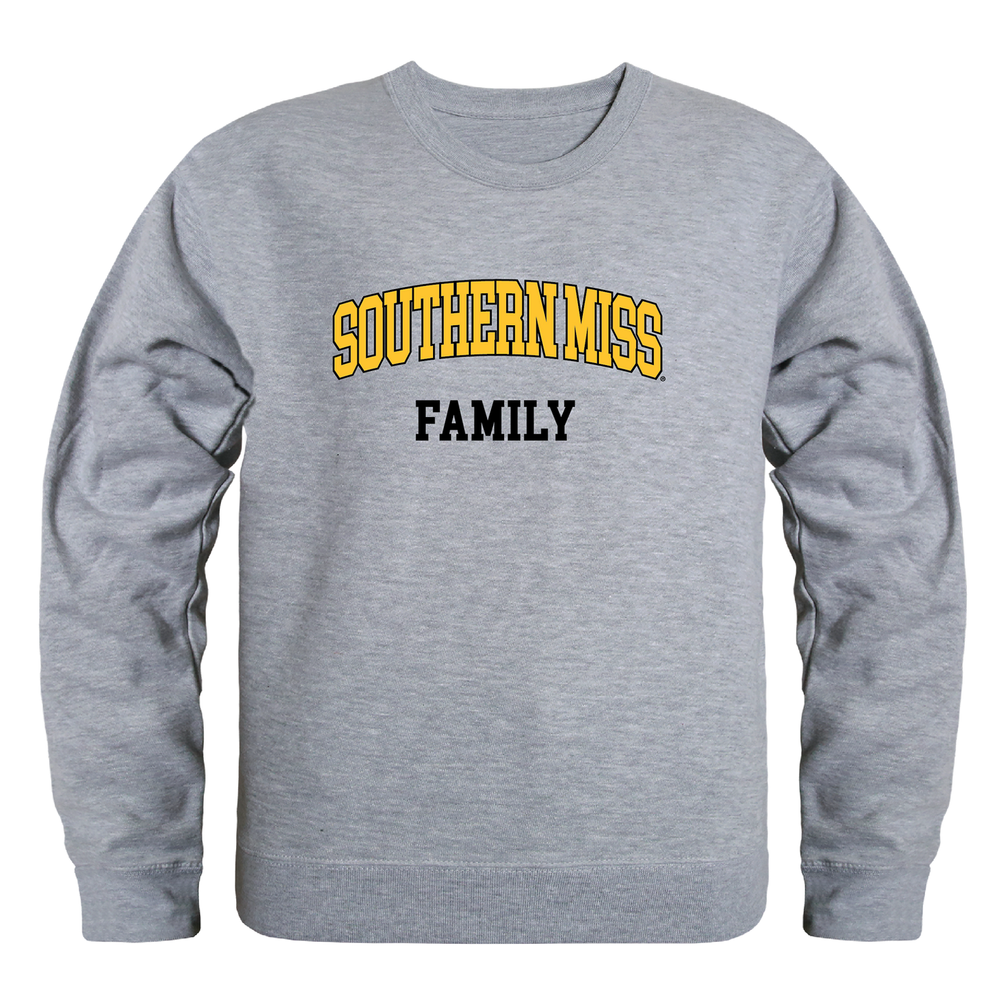 University of Southern Mississippi Golden Eagles Family Crewneck Pullover Sweatshirt Sweater
