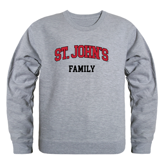 St. John's University Red Storm Family Crewneck Pullover Sweatshirt Sweater