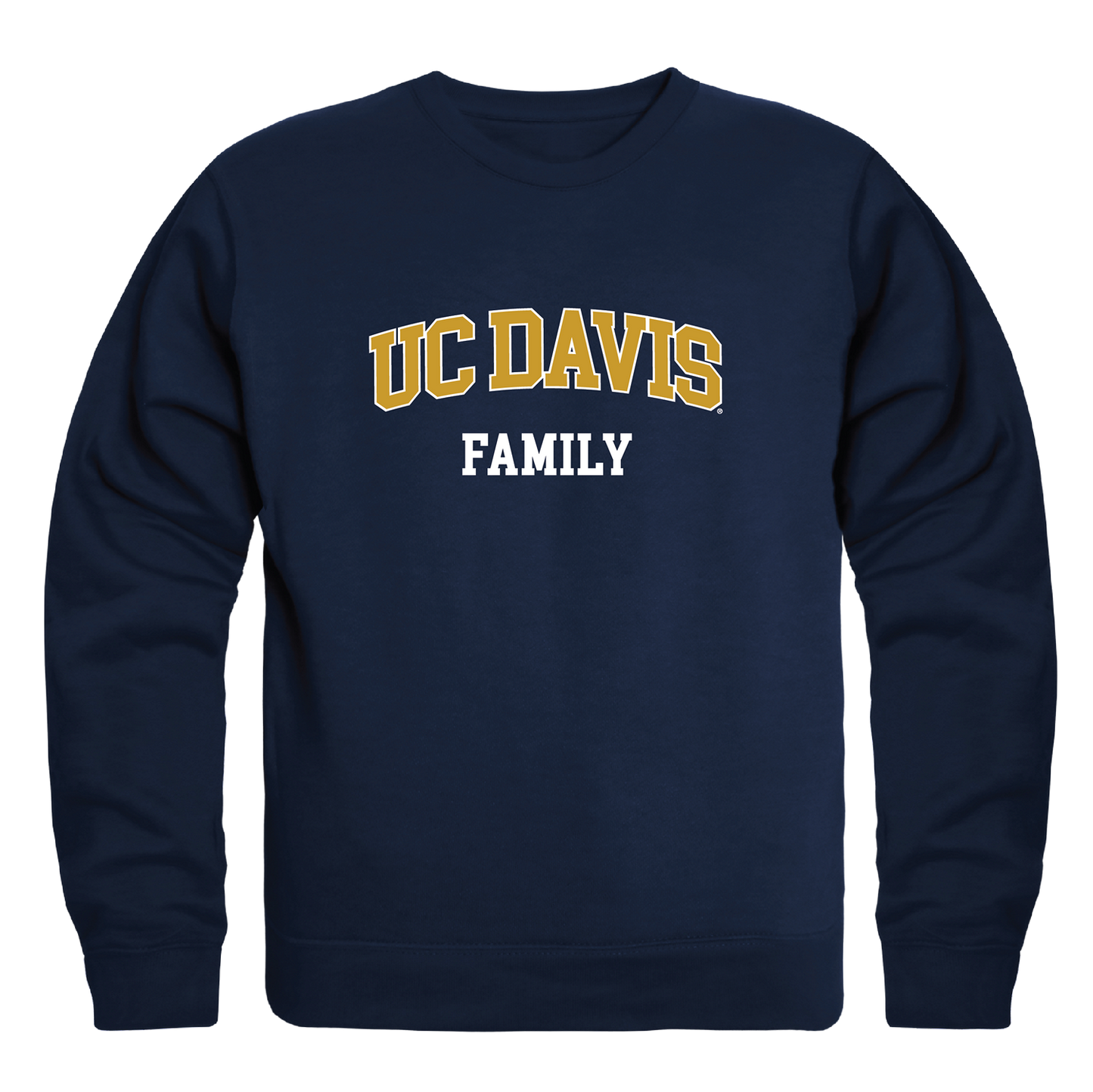 UC Davis University of California Aggies Family Crewneck Pullover Sweatshirt Sweater