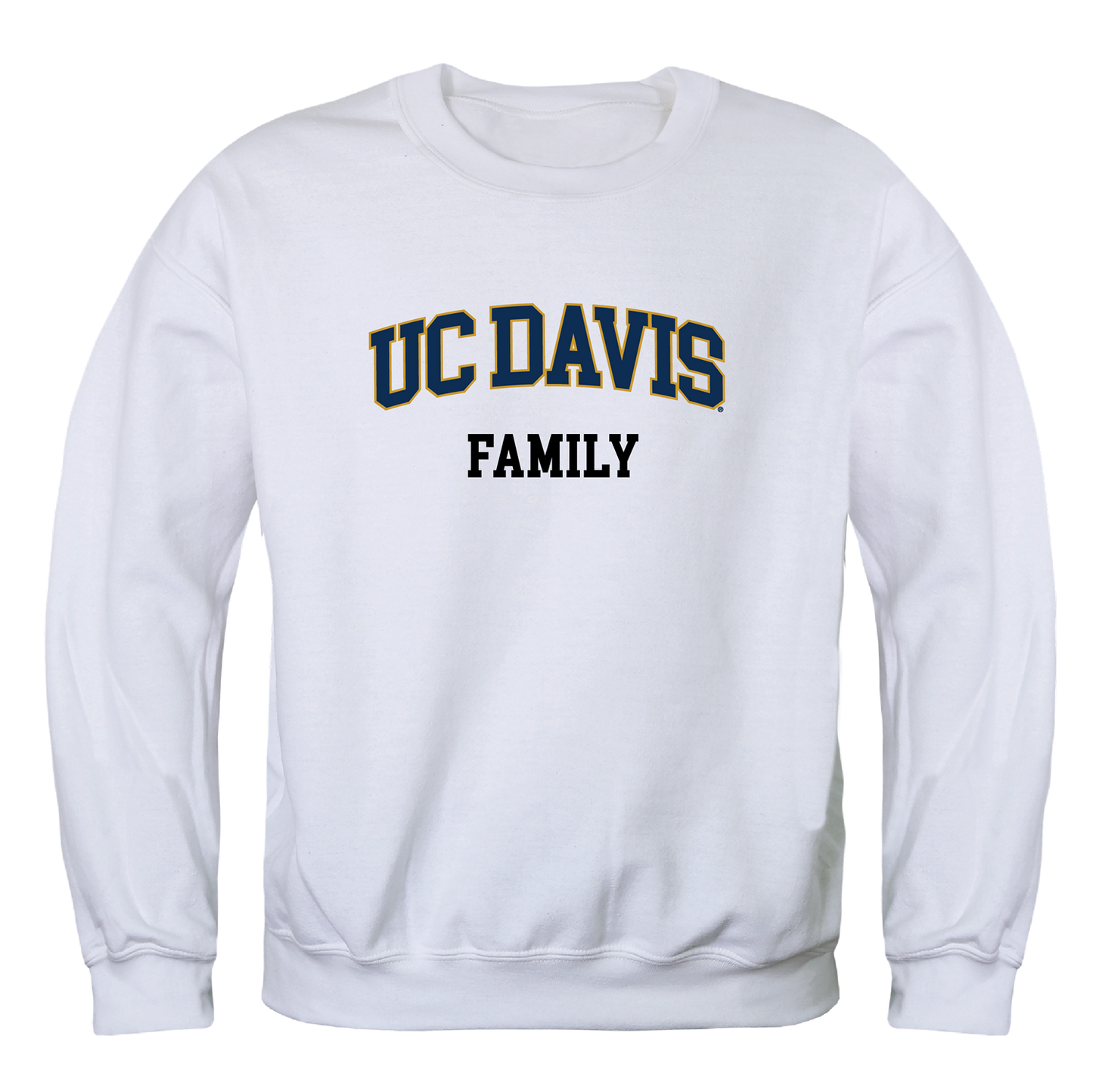UC Davis University of California Aggies Family Crewneck Pullover Sweatshirt Sweater