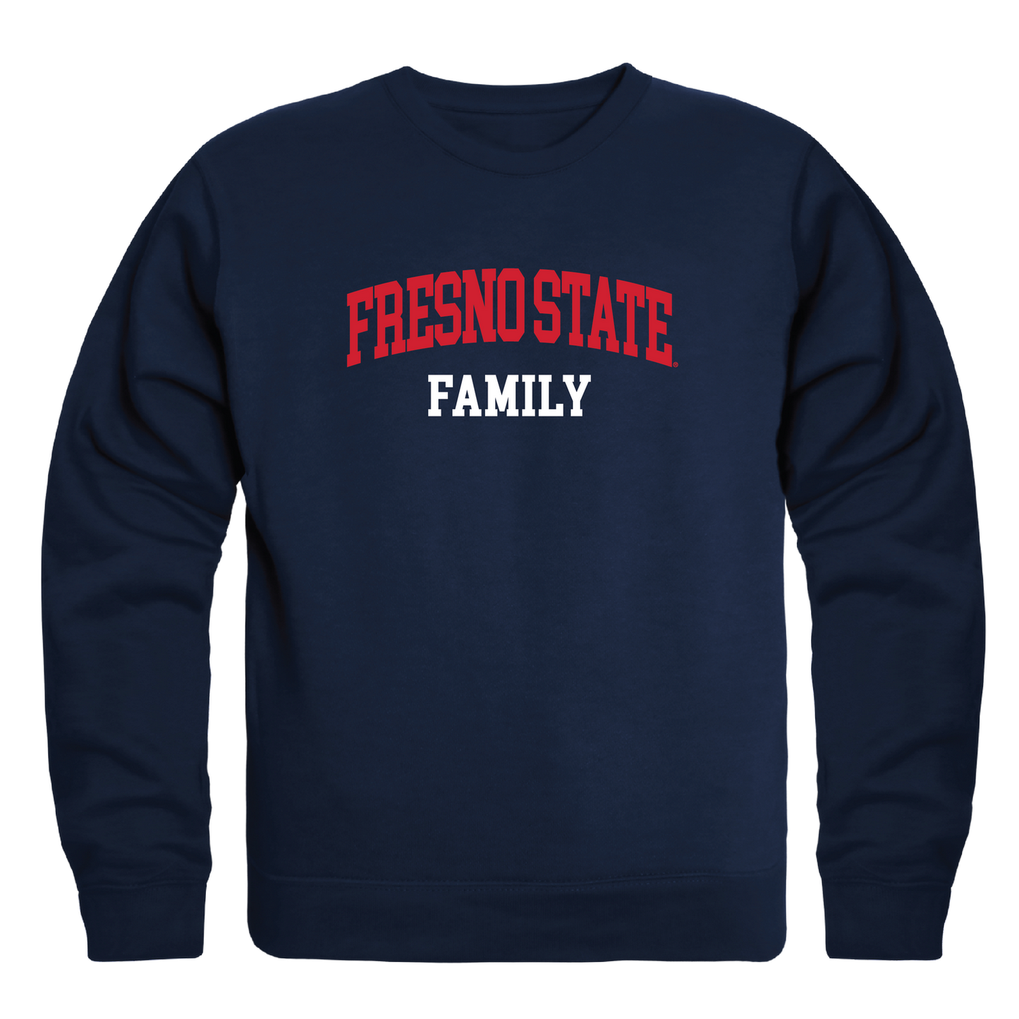 California State University Fresno Bulldogs Family Crewneck Pullover Sweatshirt Sweater