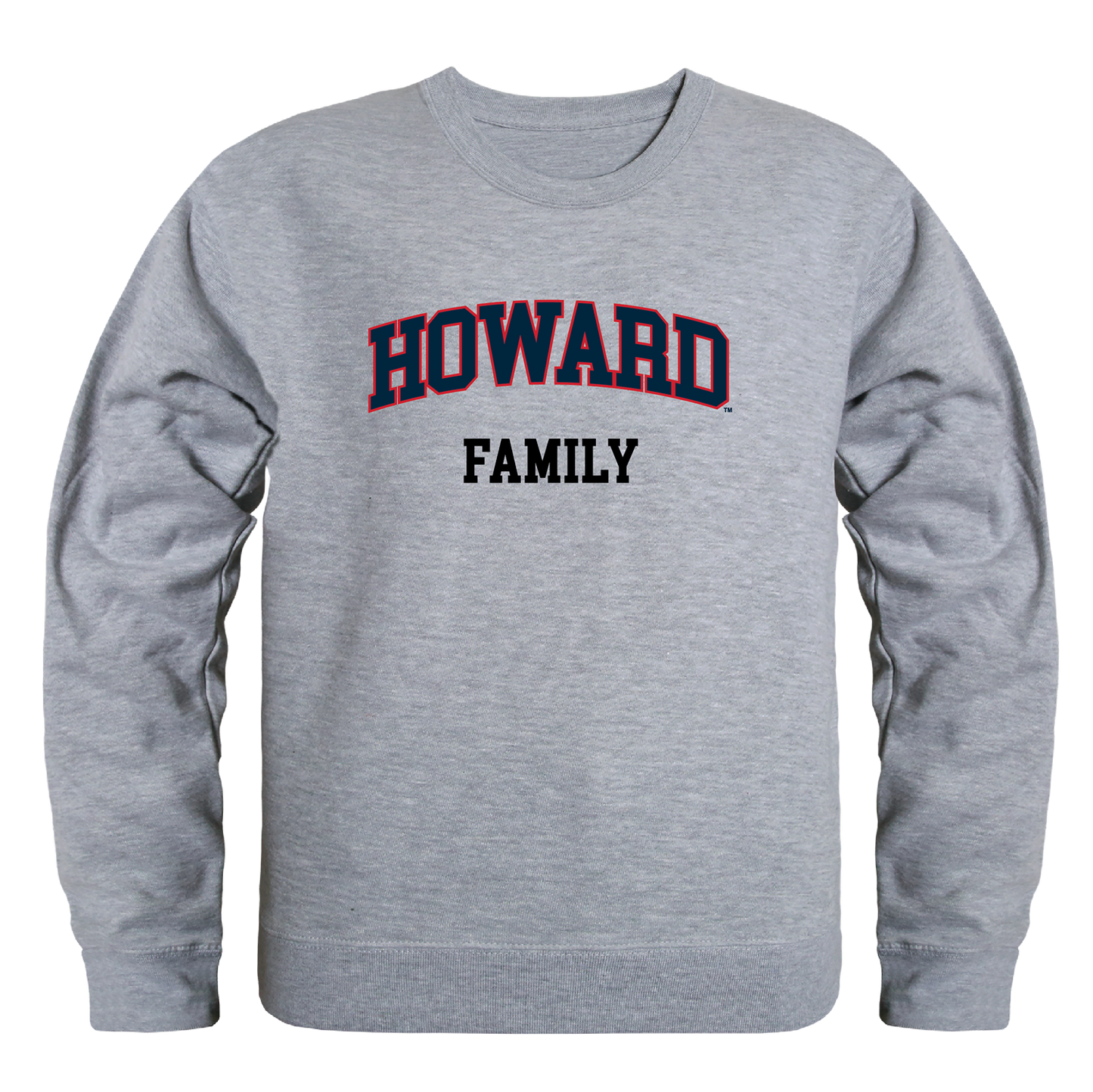 Howard University Bison Family Crewneck Pullover Sweatshirt Sweater
