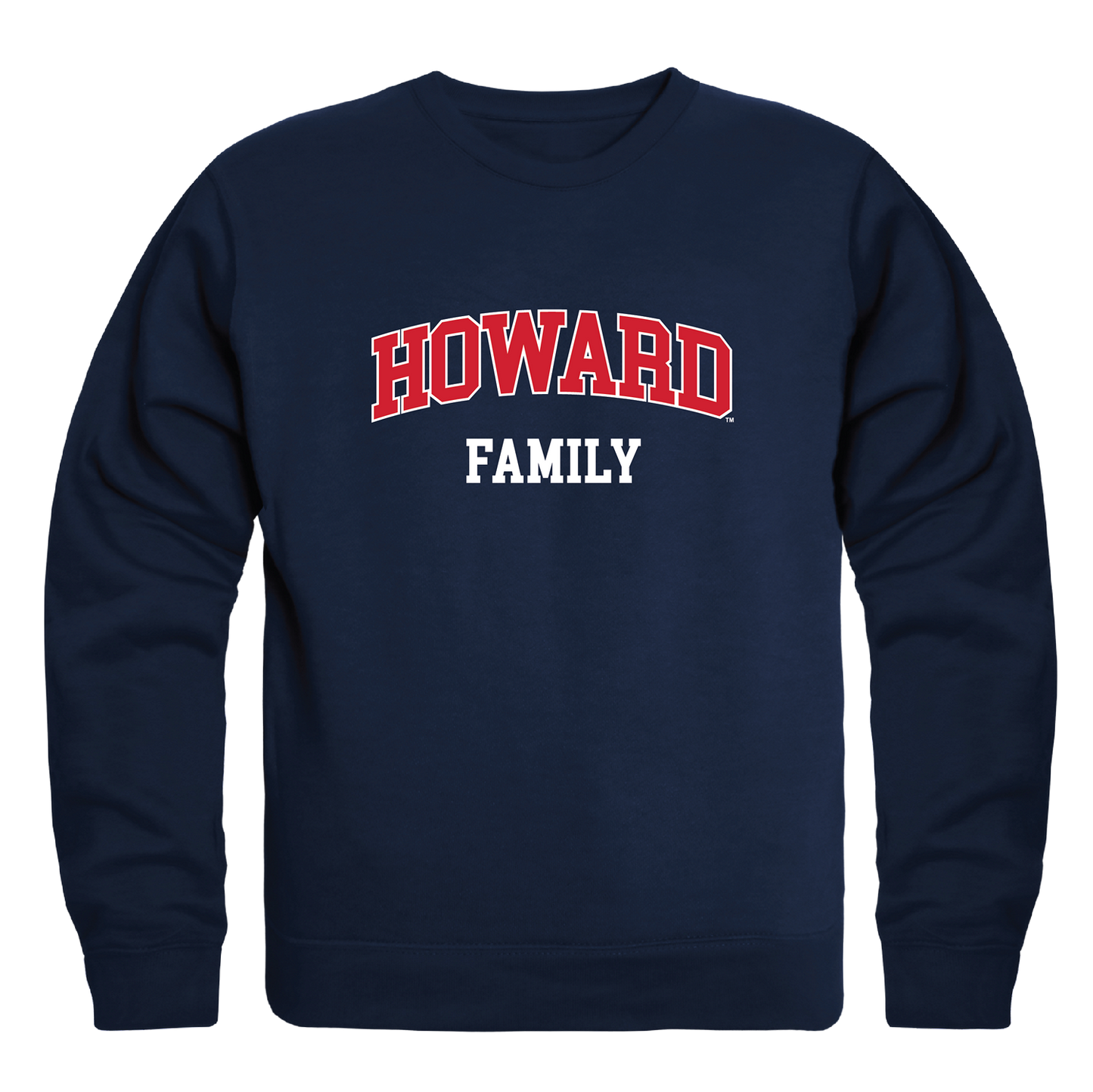 Howard University Bison Family Crewneck Pullover Sweatshirt Sweater