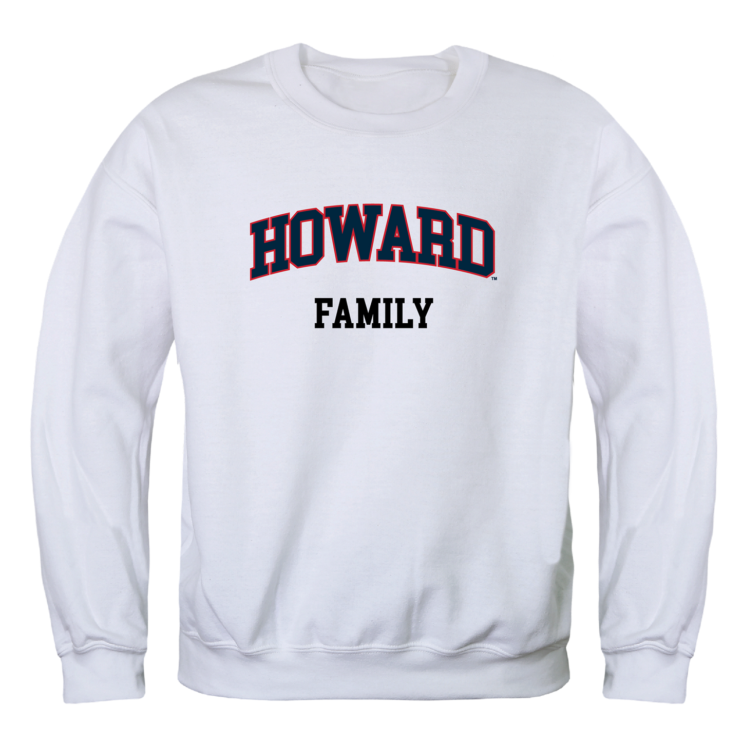 Howard University Bison Family Crewneck Pullover Sweatshirt Sweater