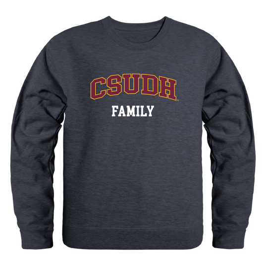 CSUDH California State University Dominguez Hills Toros Family Crewneck Pullover Sweatshirt Sweater