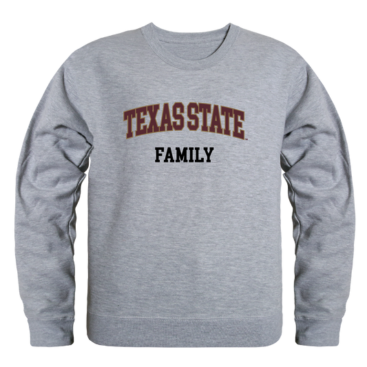 Texas State University Bobcats Family Crewneck Pullover Sweatshirt Sweater