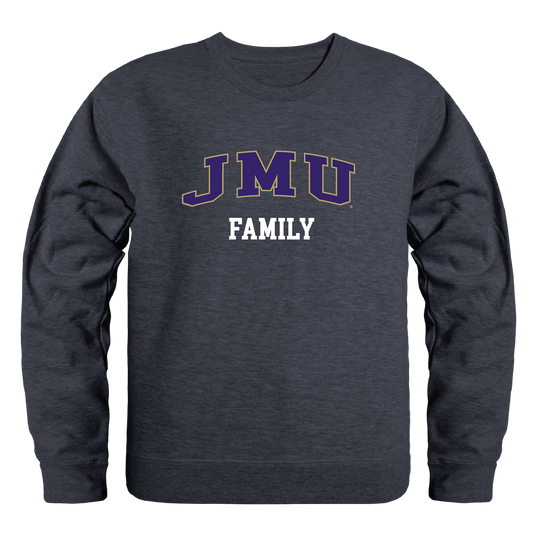James Madison University Foundation Dukes Family Crewneck Pullover Sweatshirt Sweater