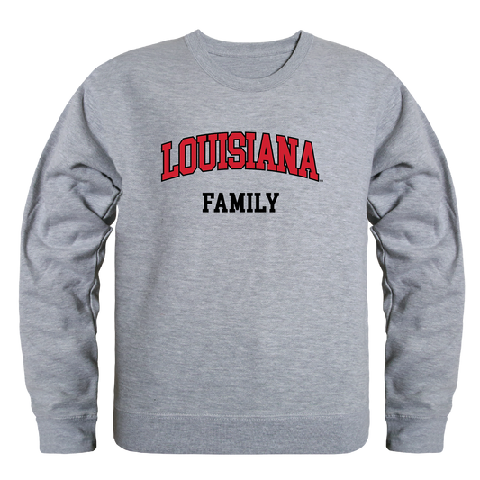UL University of Louisiana at Lafayette Family Crewneck Pullover Sweatshirt Sweater