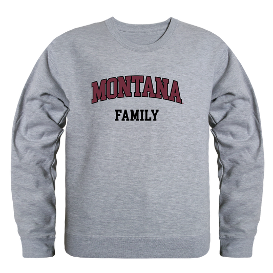 University of Montana Grizzlies Family Crewneck Pullover Sweatshirt Sweater
