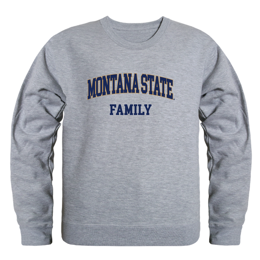 Montana State University Bobcats Family Crewneck Pullover Sweatshirt Sweater