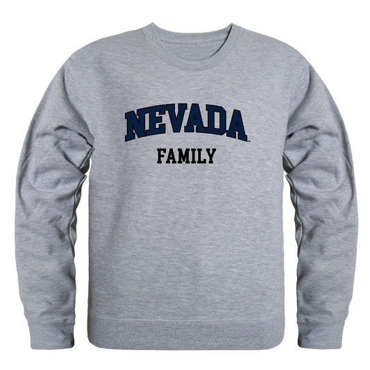 University of Nevada Reno Wolf Pack Family Crewneck Pullover Sweatshirt Sweater