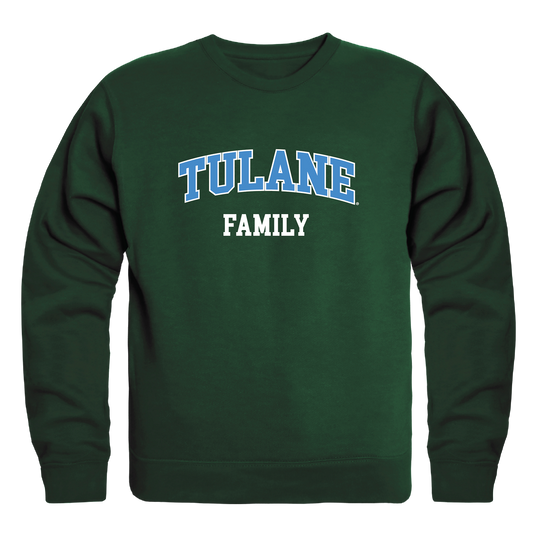 Tulane University Green Wave Family Crewneck Pullover Sweatshirt Sweater