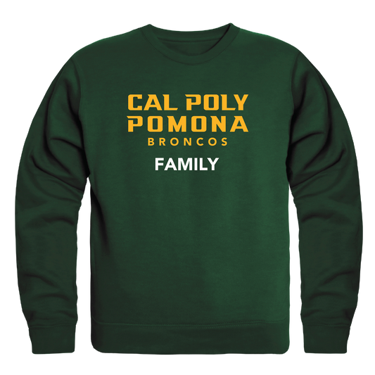 Cal Poly Pomona Broncos Family Crewneck Pullover Sweatshirt Sweater