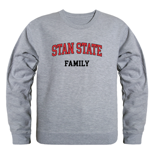 CSUSTAN California State University Stanislaus Family Crewneck Pullover Sweatshirt Sweater