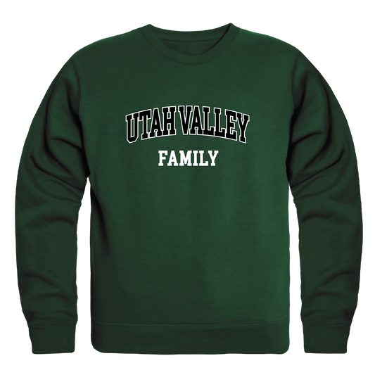Utah Valley University Wolverines Family Crewneck Pullover Sweatshirt Sweater