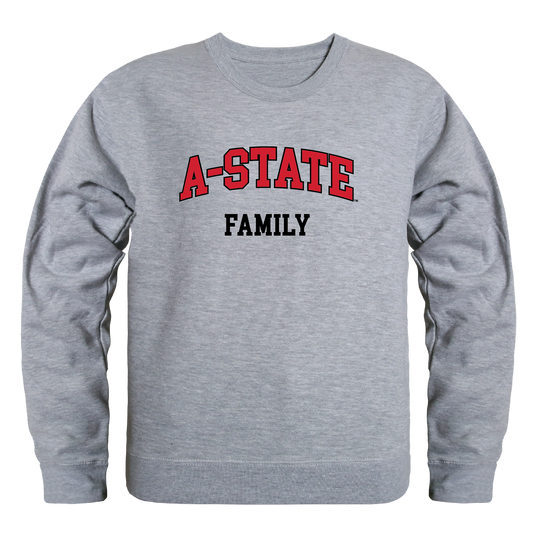 Arkansas State University Red Wolves Family Crewneck Pullover Sweatshirt Sweater
