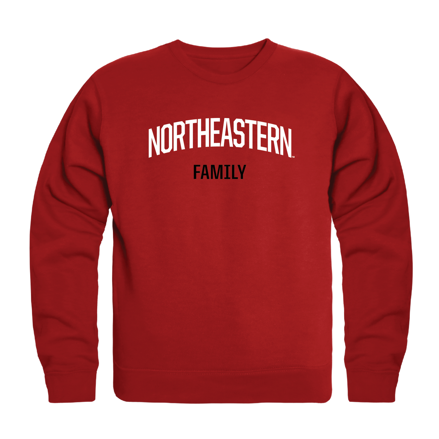 Northeastern University Huskies Family Crewneck Pullover Sweatshirt Sweater