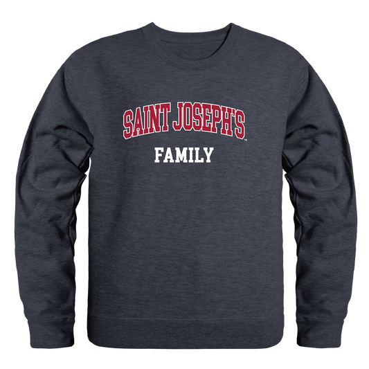 Saint Joseph's University Hawks Family Crewneck Pullover Sweatshirt Sweater