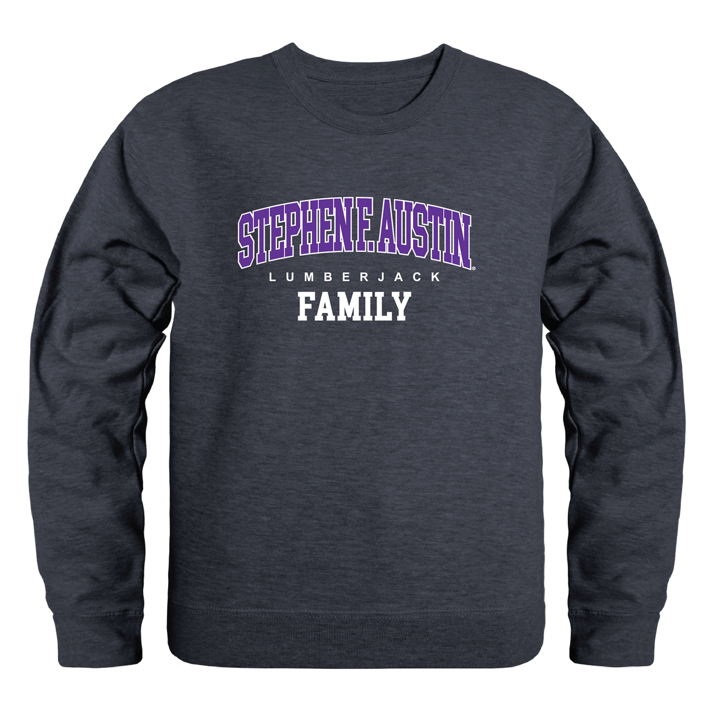 Stephen F. Austin State University Lumberjacks Family Crewneck Pullover Sweatshirt Sweater
