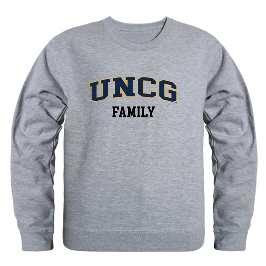 UNCG University of North Carolina at Greensboro Family Crewneck Pullover Sweatshirt Sweater