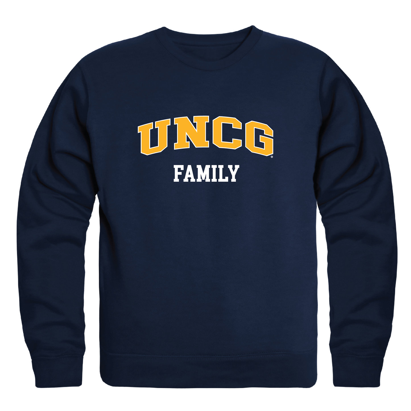 UNCG University of North Carolina at Greensboro Family Crewneck Pullover Sweatshirt Sweater