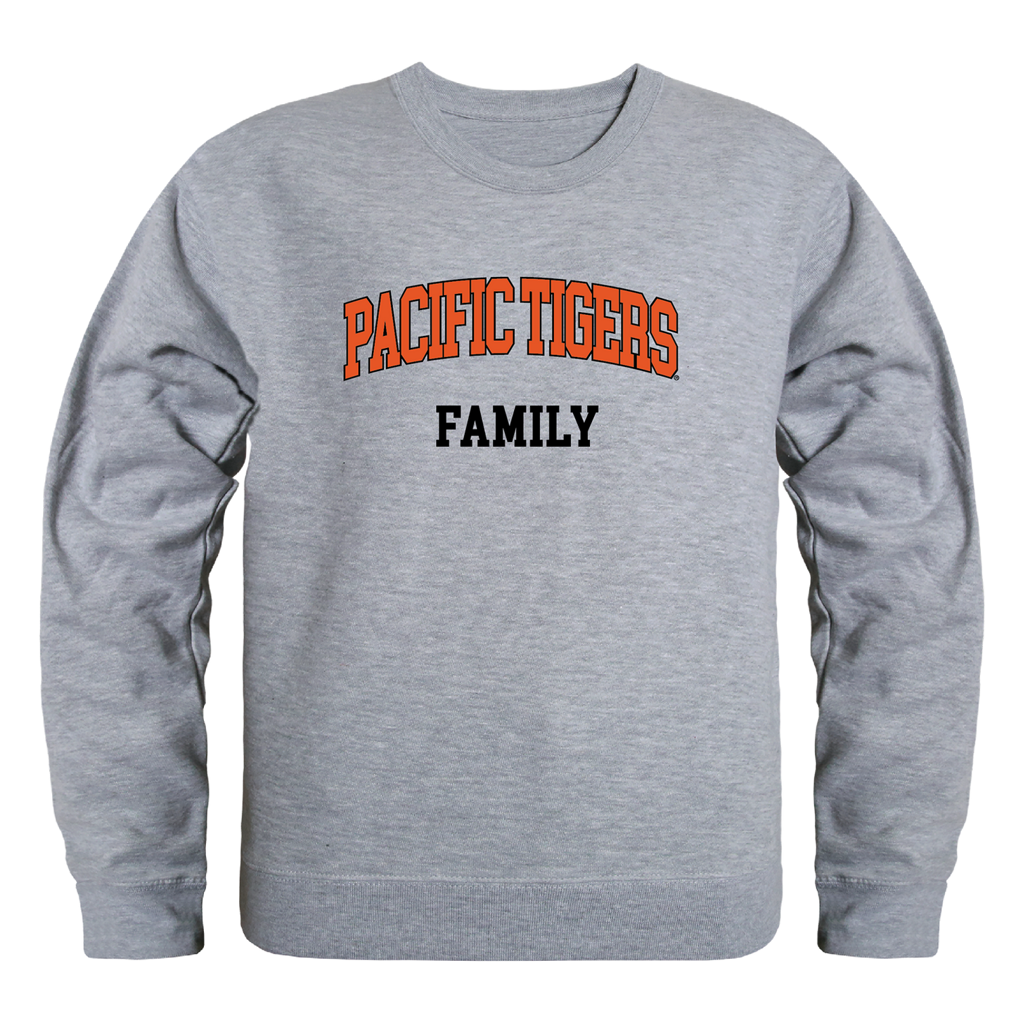 University of the Pacific Tigers Family Crewneck Pullover Sweatshirt Sweater