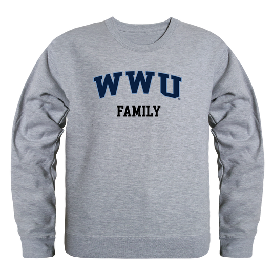 Western Washington University Vikings Family Crewneck Pullover Sweatshirt Sweater