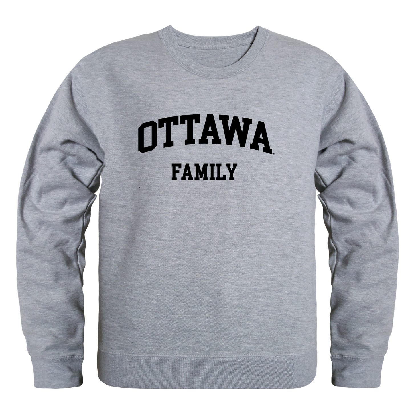 Ottawa University Braves Family Crewneck Pullover Sweatshirt Sweater