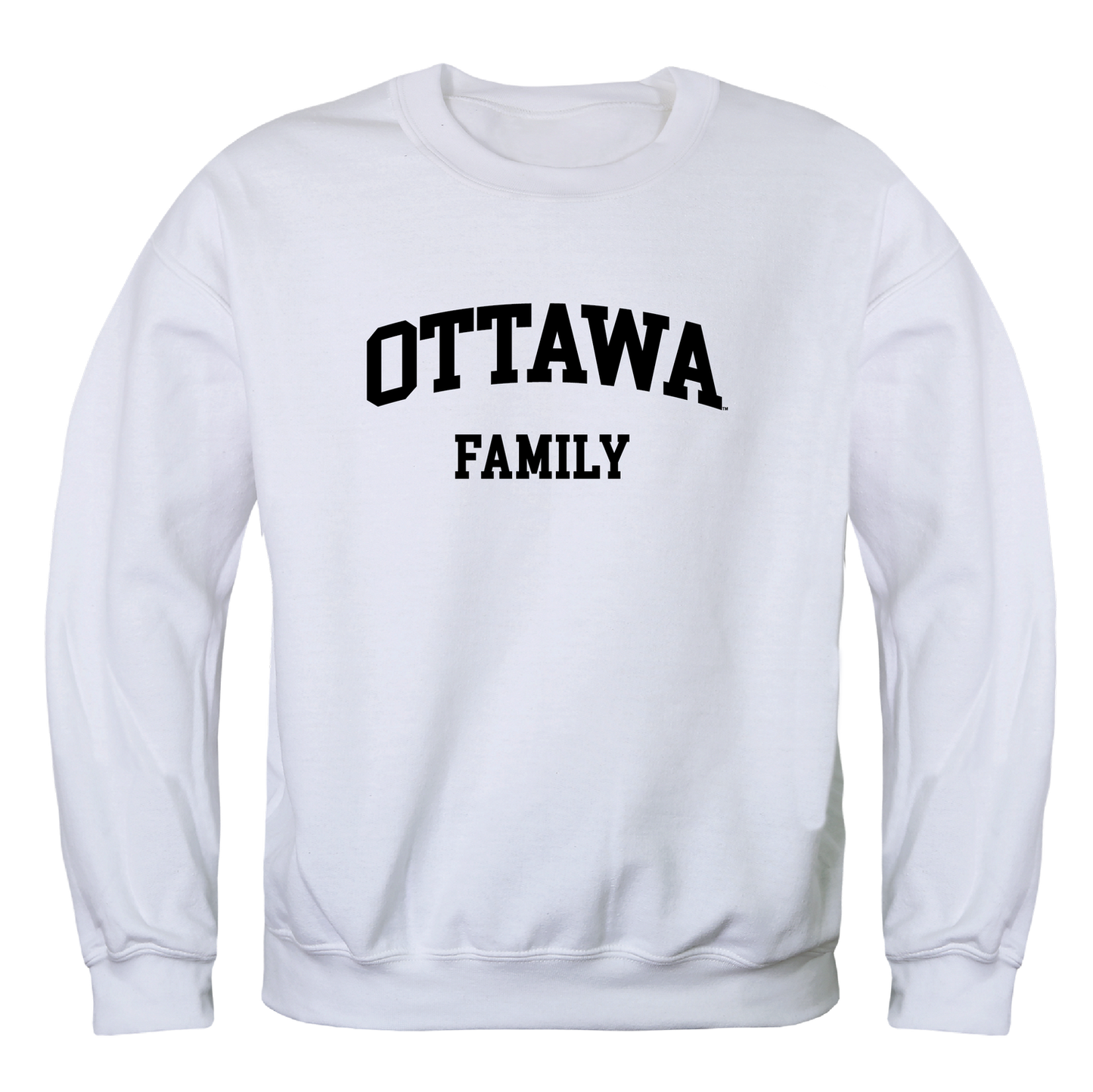 Ottawa University Braves Family Crewneck Pullover Sweatshirt Sweater