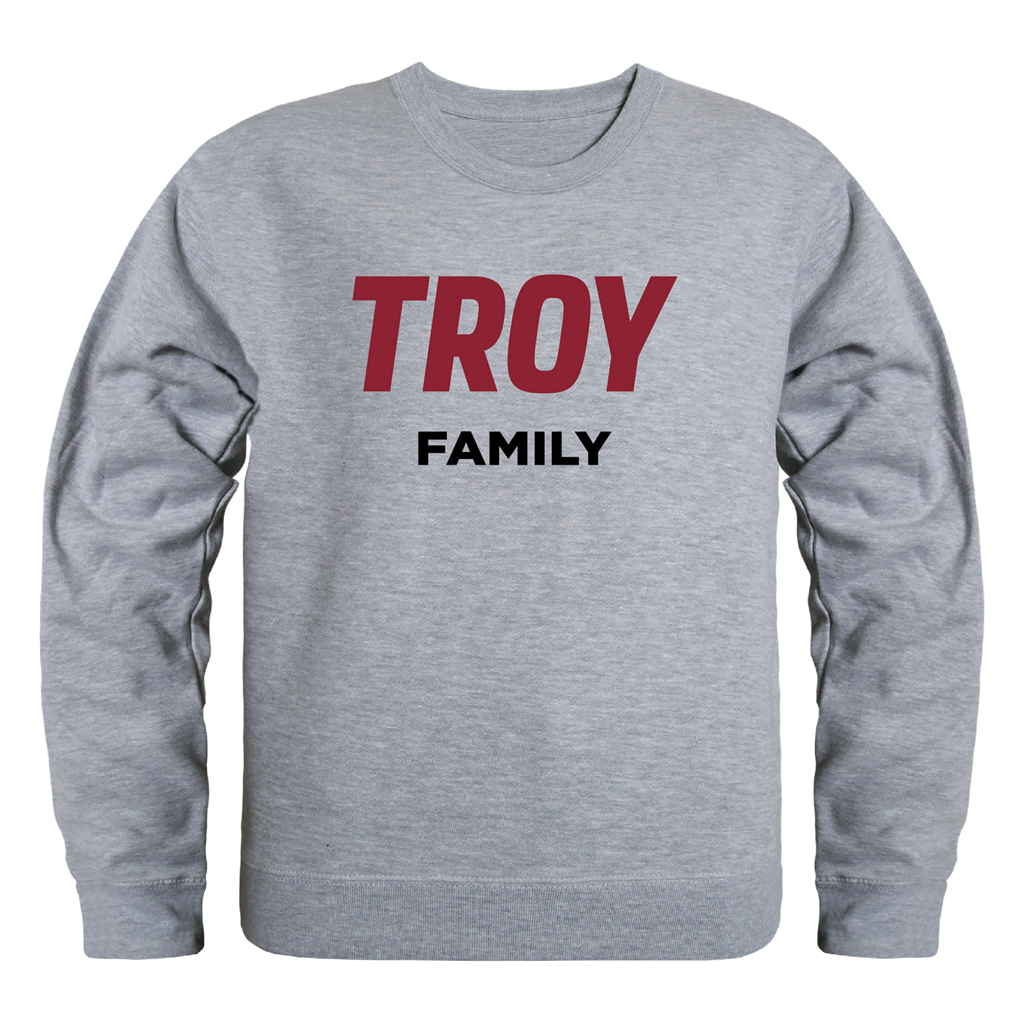 Troy University Trojans Family Crewneck Pullover Sweatshirt Sweater