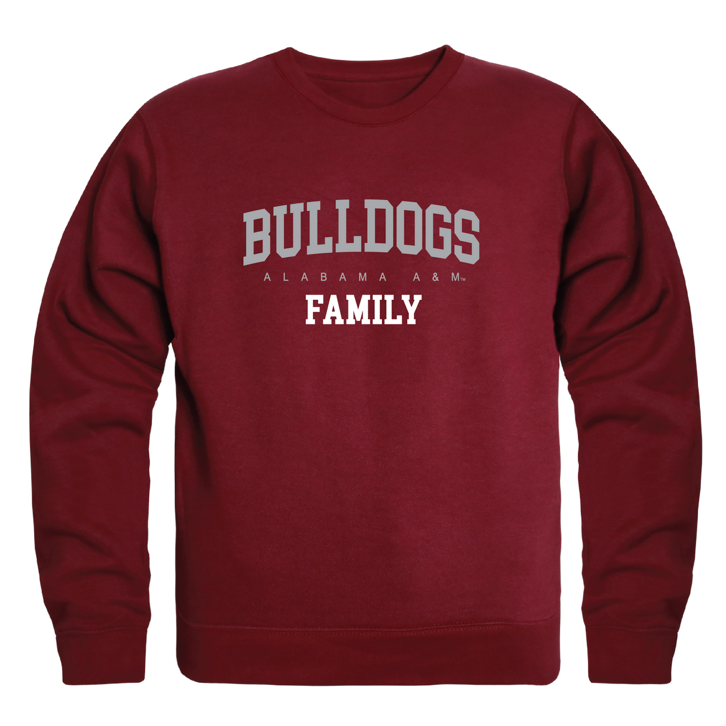 AAMU Alabama A&M University Bulldogs Family Crewneck Pullover Sweatshirt Sweater