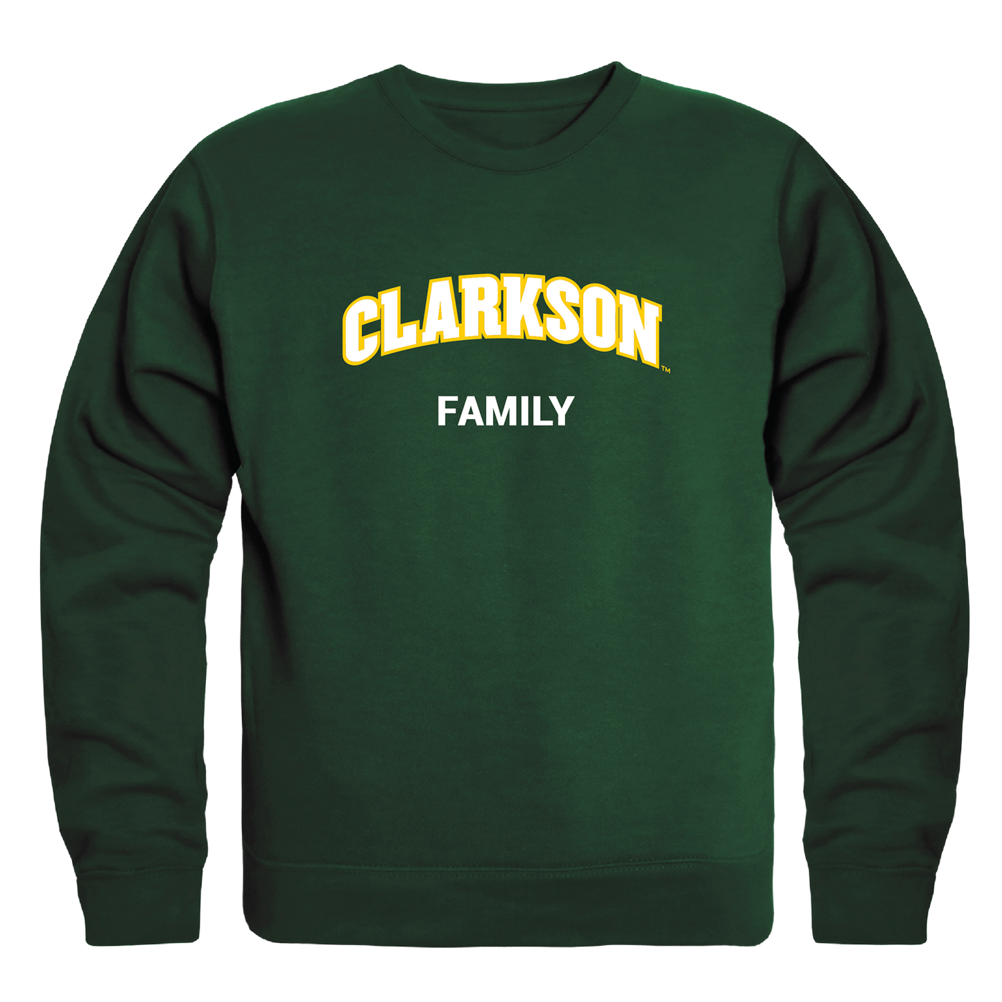 Clarkson University Golden Knights Family Crewneck Pullover Sweatshirt Sweater