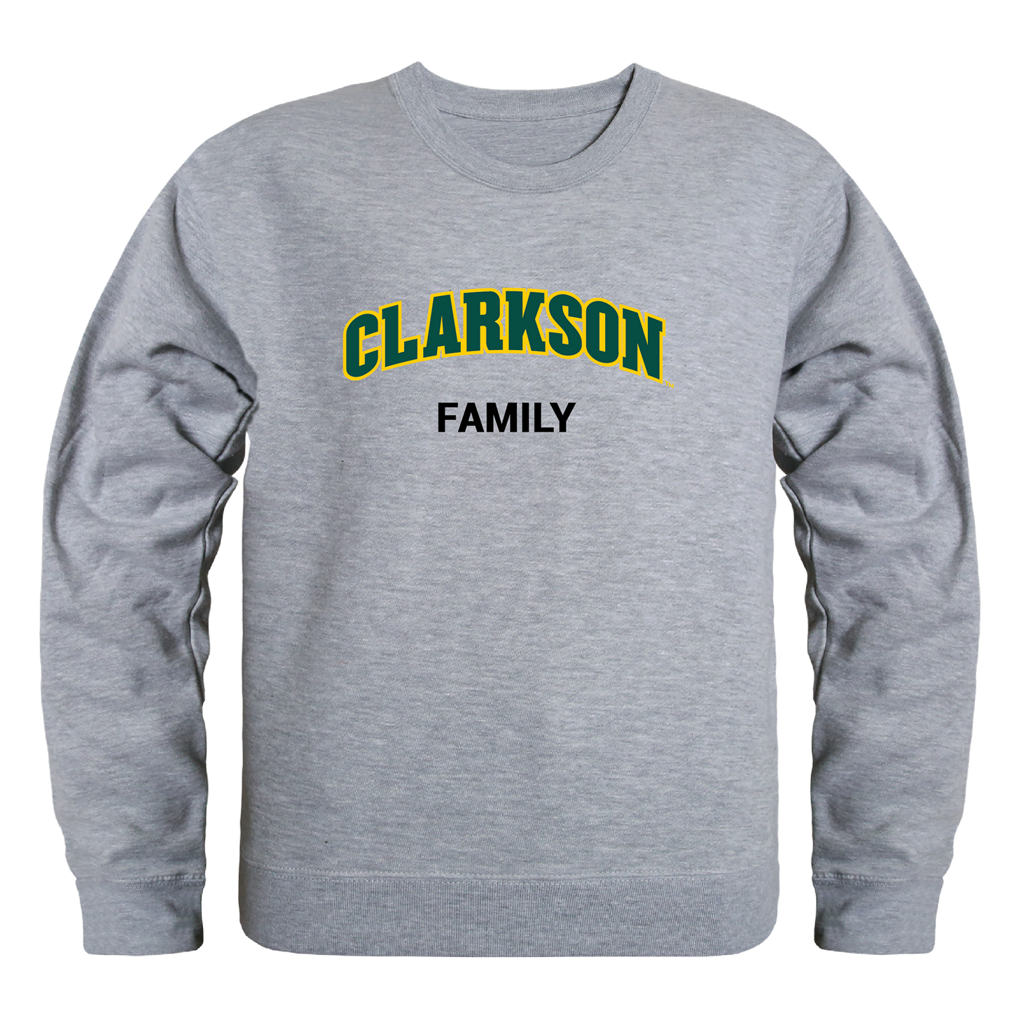 Clarkson University Golden Knights Family Crewneck Pullover Sweatshirt Sweater