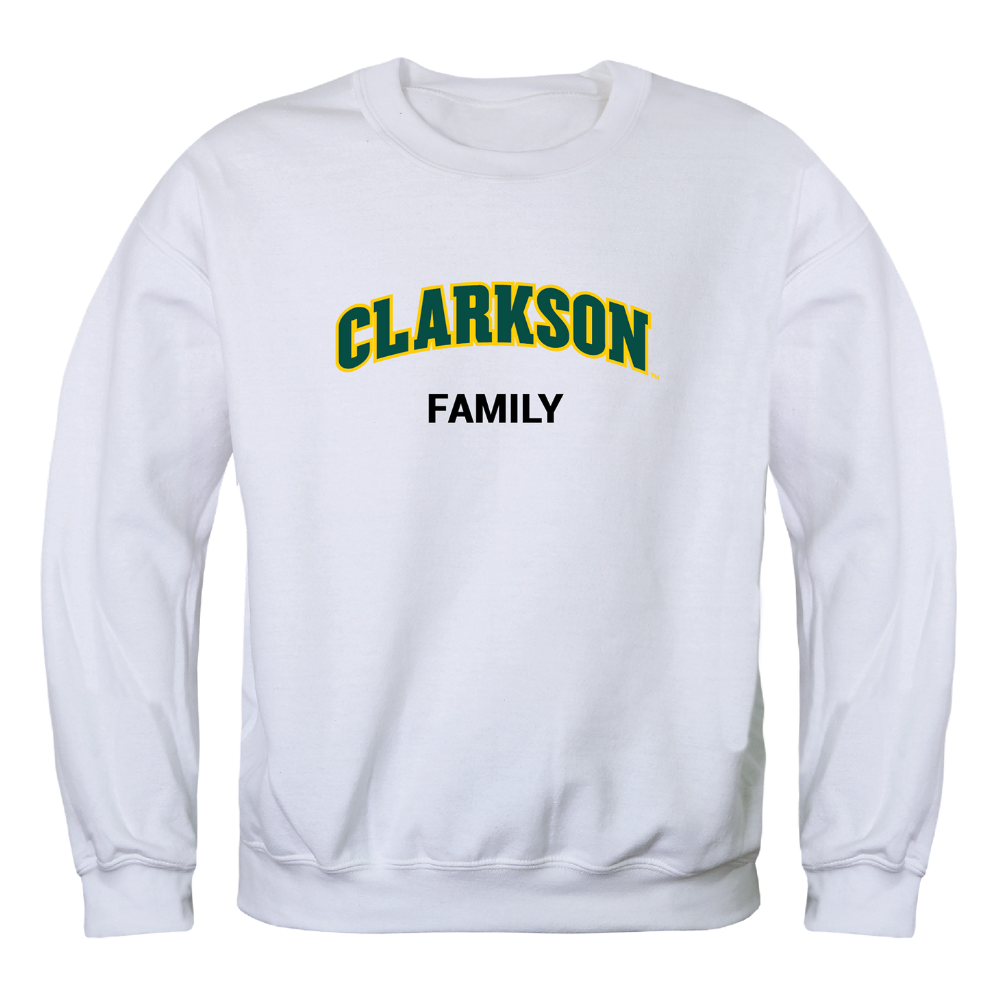 Clarkson University Golden Knights Family Crewneck Pullover Sweatshirt Sweater