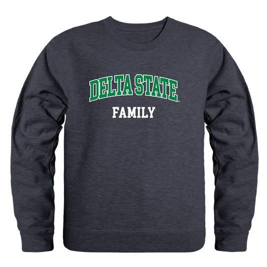 Delta State University Statesmen Family Crewneck Pullover Sweatshirt Sweater