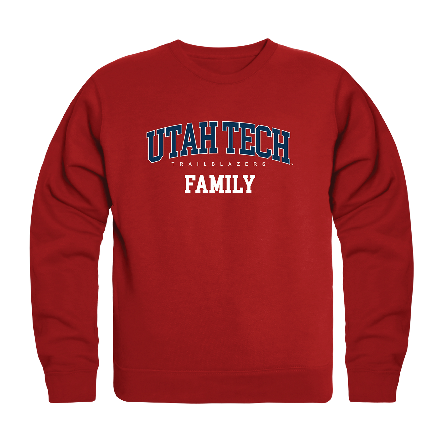 Utah Tech University Trailblazers Family Crewneck Pullover Sweatshirt Sweater