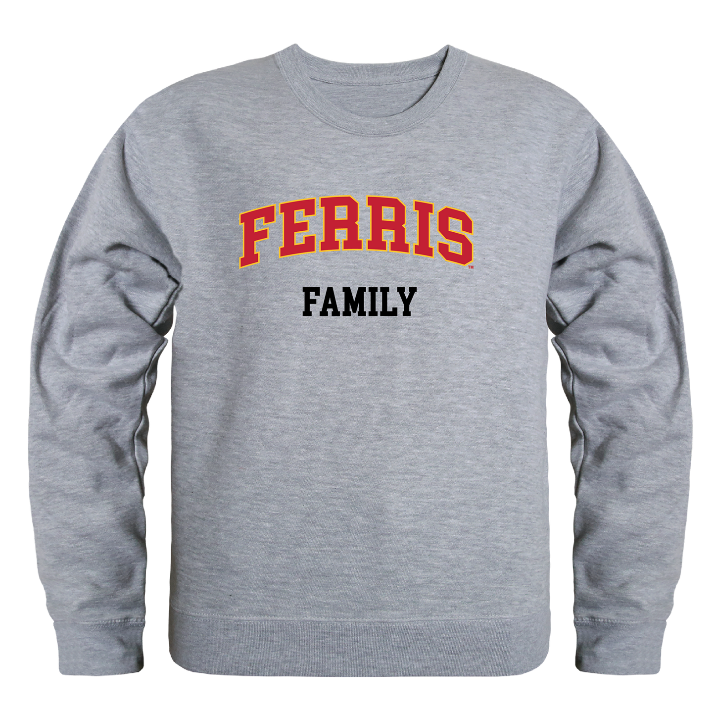 Ferris State University Bulldogs Family Crewneck Pullover Sweatshirt Sweater