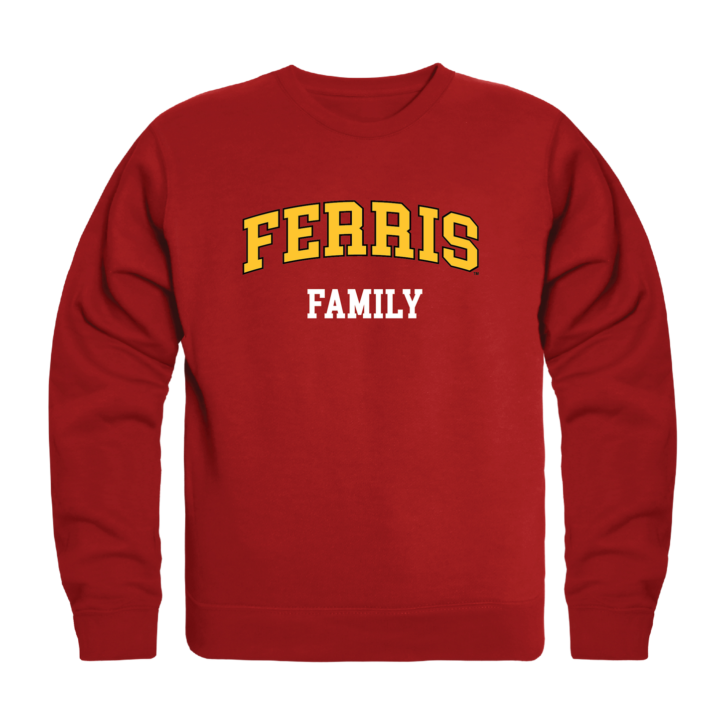 Ferris State University Bulldogs Family Crewneck Pullover Sweatshirt Sweater