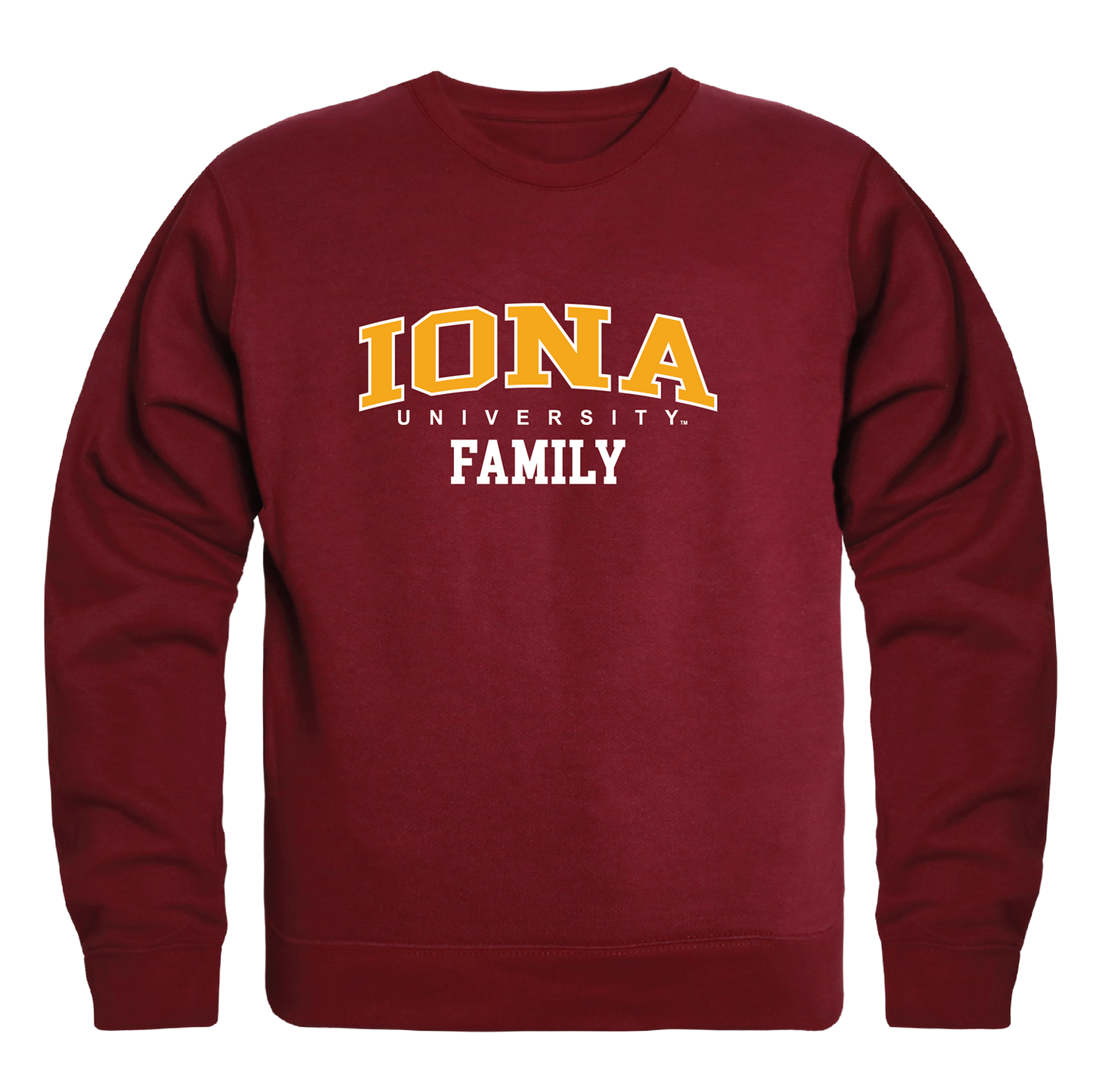 Iona College Gaels Family Crewneck Pullover Sweatshirt Sweater