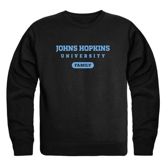 Johns Hopkins University Blue Jays Family Crewneck Pullover Sweatshirt Sweater