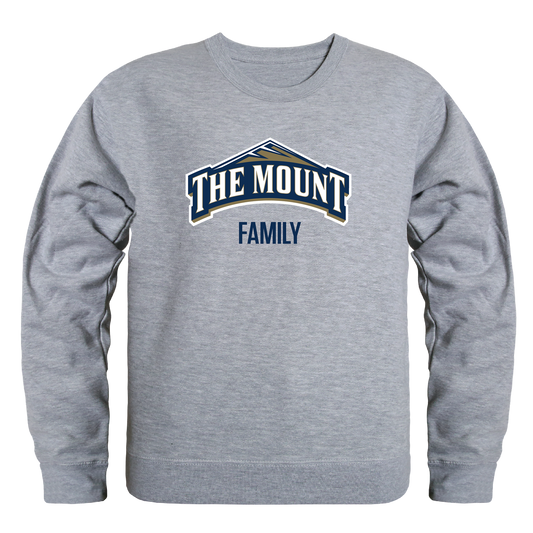 Mount St. Mary's University Mountaineers Family Crewneck Pullover Sweatshirt Sweater