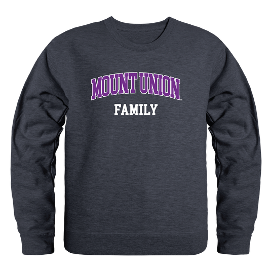 University of Mount Union Purple Raiders Family Crewneck Pullover Sweatshirt Sweater