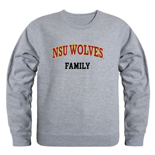 Northern State University Foundation Wolves Family Crewneck Pullover Sweatshirt Sweater