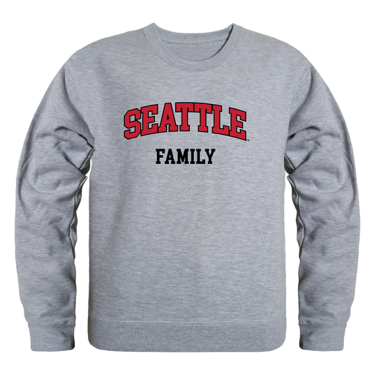Seattle University Redhawks Family Crewneck Pullover Sweatshirt Sweater