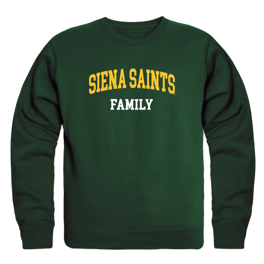 Siena College Saints Family Crewneck Pullover Sweatshirt Sweater