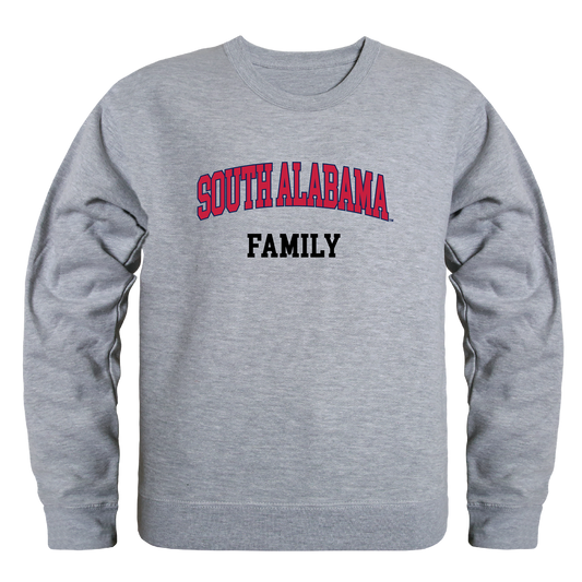 University of South Alabama Jaguars Family Crewneck Pullover Sweatshirt Sweater