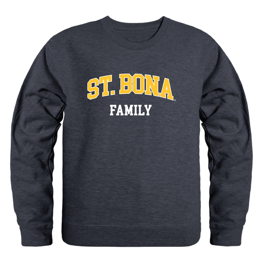 St. Bonaventure University Bonnies Family Crewneck Pullover Sweatshirt Sweater