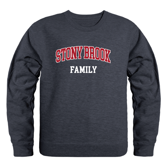 Stony Brook University Seawolves Family Crewneck Pullover Sweatshirt Sweater
