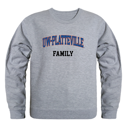 UW University of Wisconsin Platteville Pioneers Family Crewneck Pullover Sweatshirt Sweater